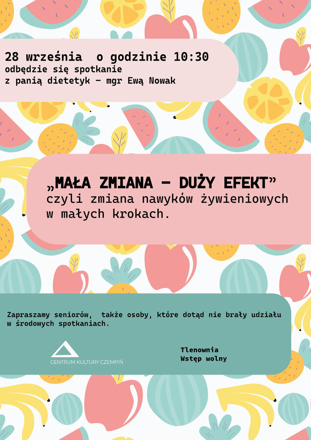 Mała zmiana - duży efekt