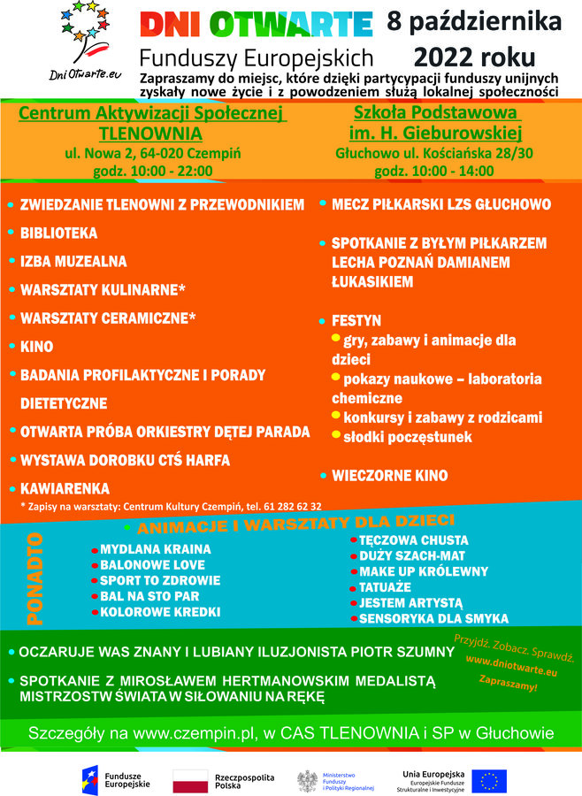 DNI OTWARTE FUNDUSZY EUROPEJSKICH