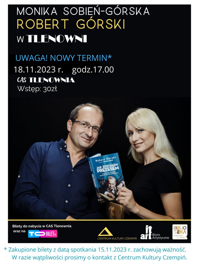 Spotkanie z Moniką Sobień-Górską i Robertem Górskim