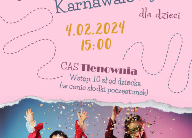 Zapraszamy na balik karnawałowy