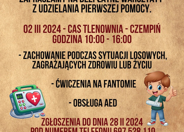 Szkolenie z pierwszej pomocy