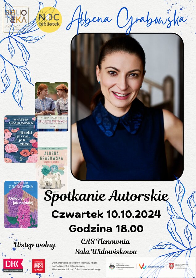 Spotkanie autorskie z Ałbeną Grabowską