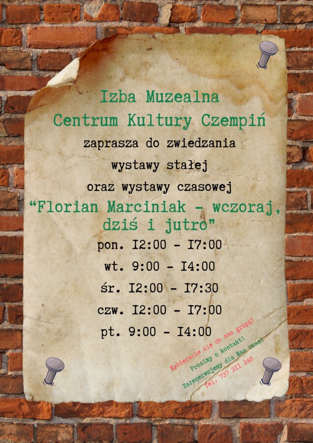 Zwiedzanie Izby Muzealnej