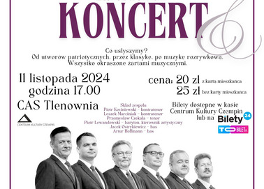 Koncert z okazji Święta Niepodległości
