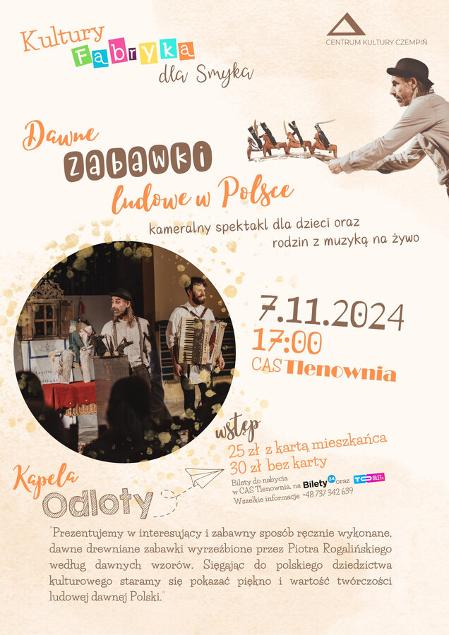 Kultury Fabryka dla Smyka - Dawne zabawki ludowe w Polsce