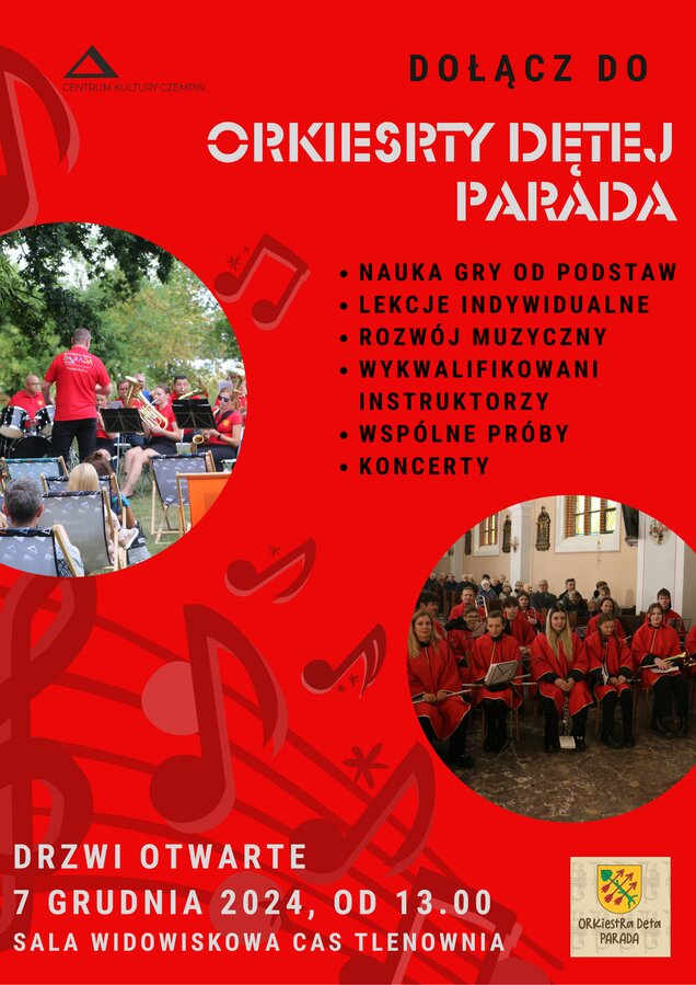 Dołącz do Orkiestry Dętej PARADA