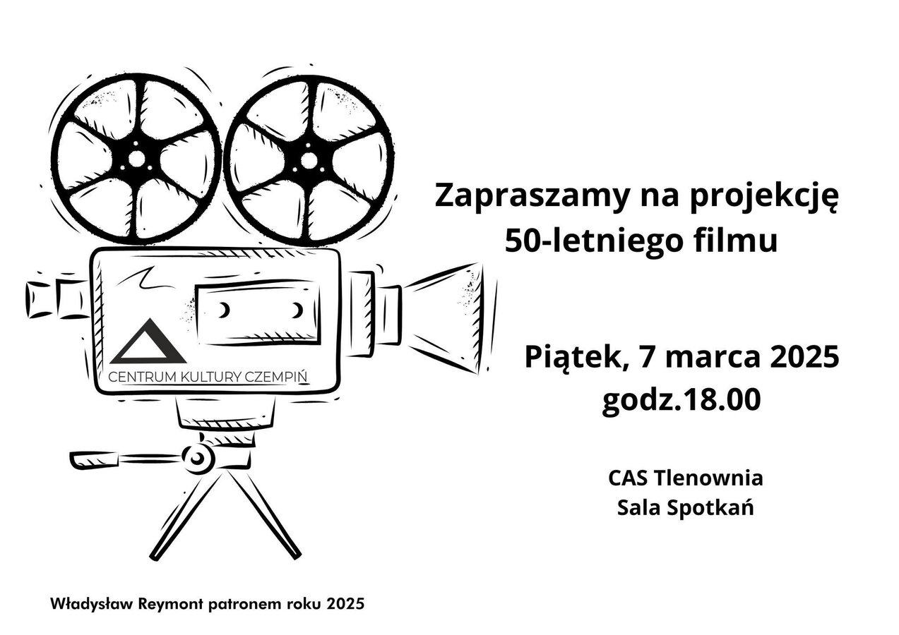 Projekcja pięćdziesięcioletniego filmu