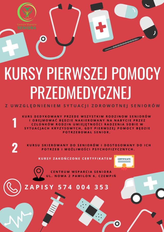 Kurs pierwszej pomocy przedmedycznej