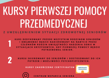 Kurs pierwszej pomocy przedmedycznej