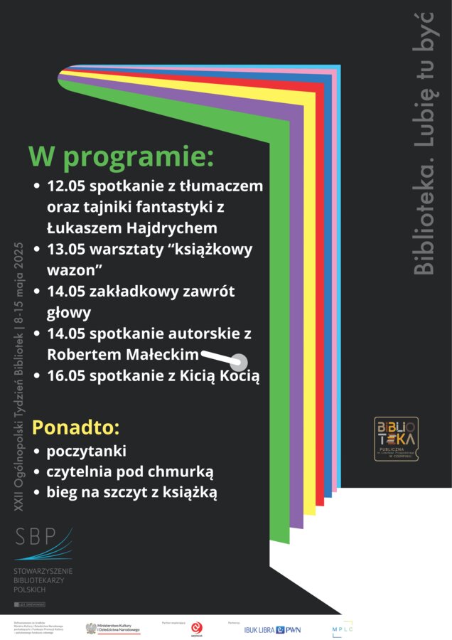 Tydzień Bibliotek - program