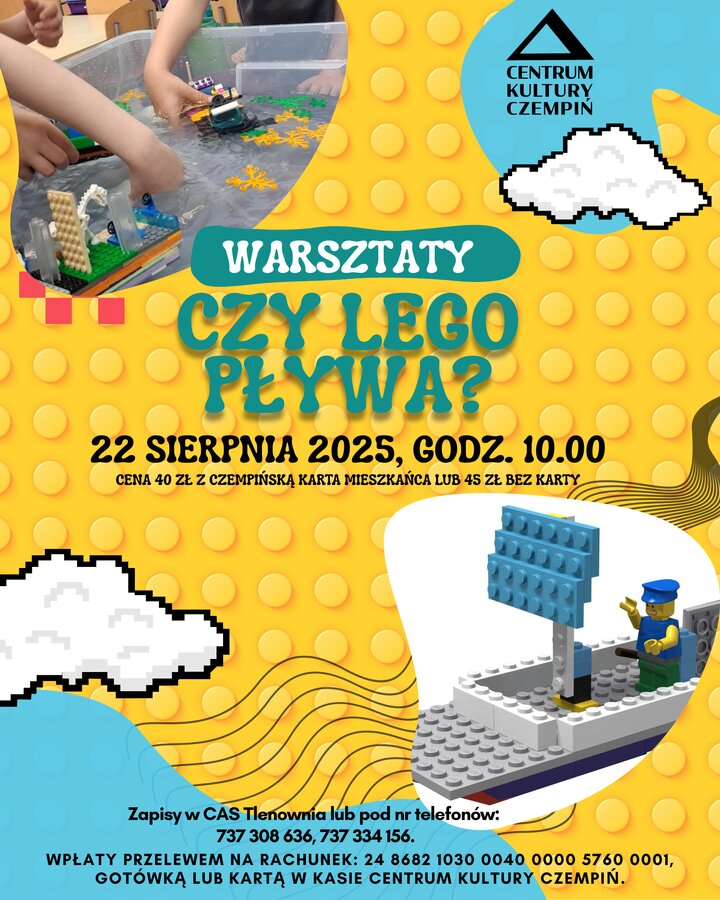 Czy Lego pływa?