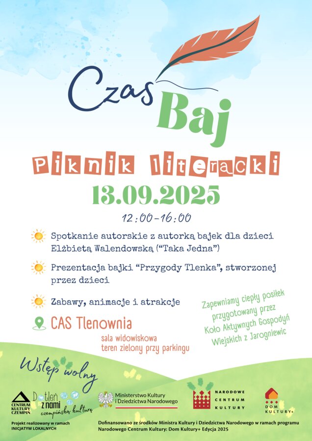 Czas Baj - piknik literacki