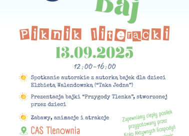 Czas Baj - piknik literacki
