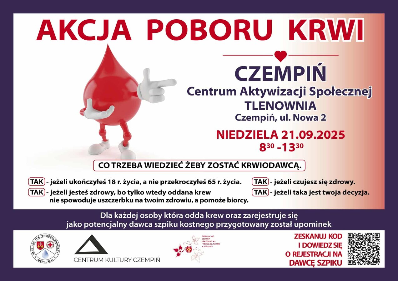 Wrześniowa akcja poboru krwi