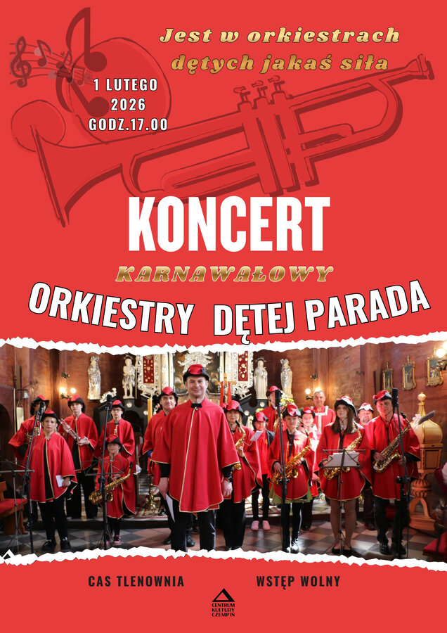 Koncert Karnawałowy Orkiestry Dętej PARADA