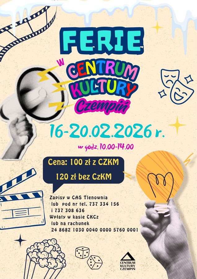 Ferie z Centrum Kultury Czempiń