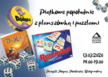 Piątkowe popołudnie z planszówką i puzzlami
