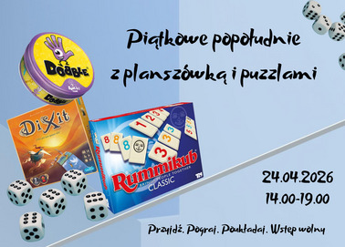 Piątkowe popołudnie z planszówką i puzzlami