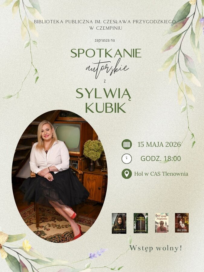 Spotkanie z Sylwią Kubik