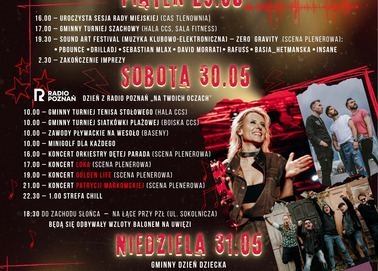 Dni Czempinia 2026 - rozkład jazdy