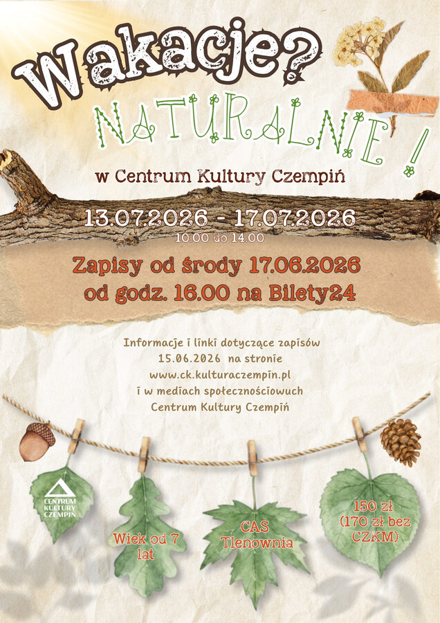 Wakacje?! Naturalnie!