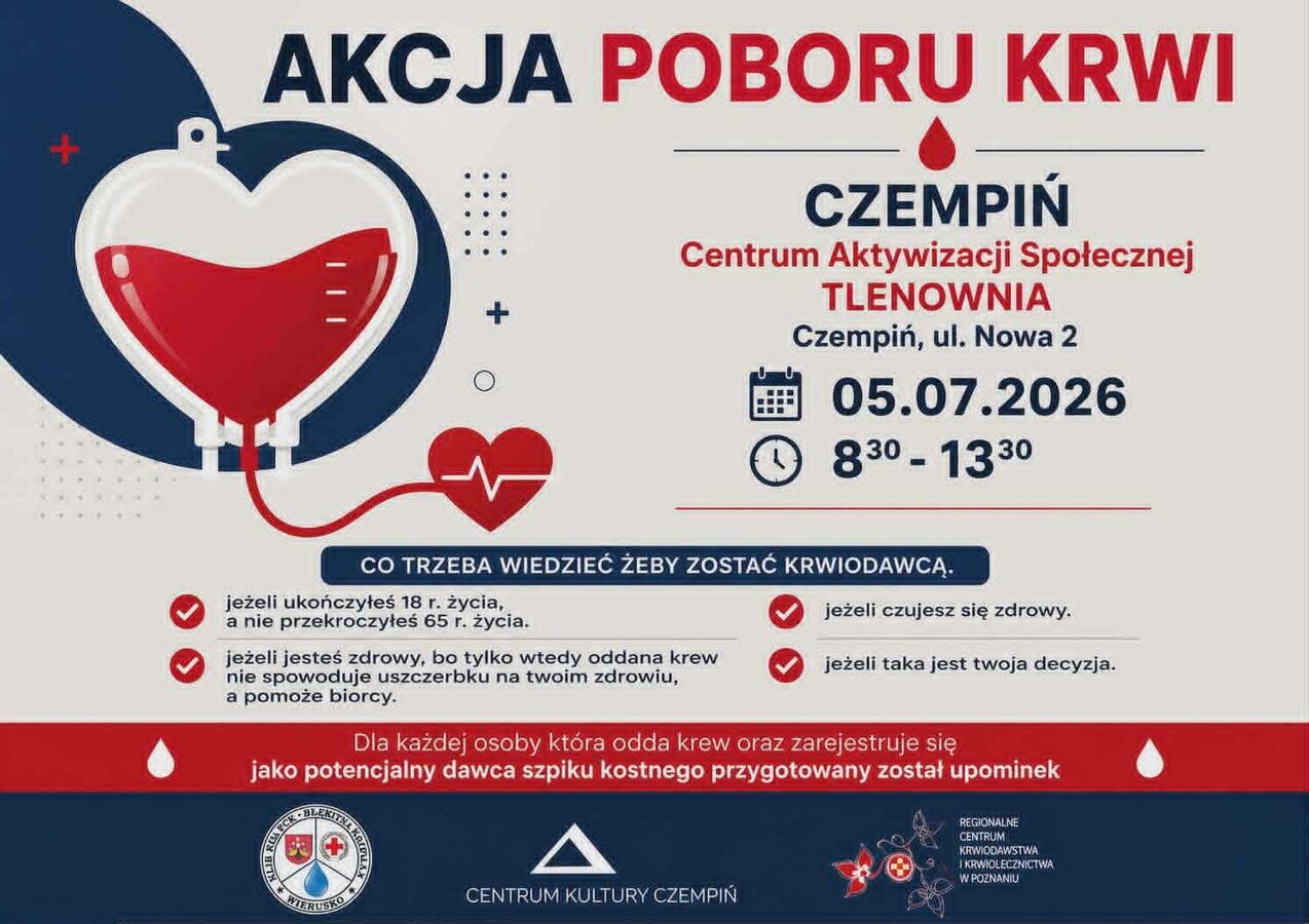 Lipcowa akcja poboru krwi