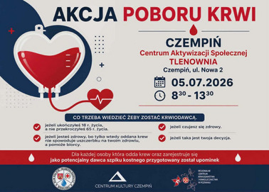 Lipcowa akcja poboru krwi
