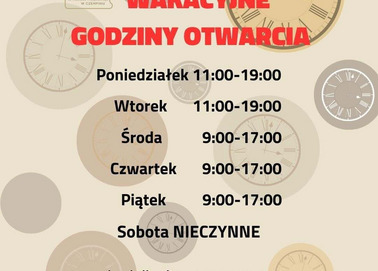 Wakacyjne godziny pracy biblioteki