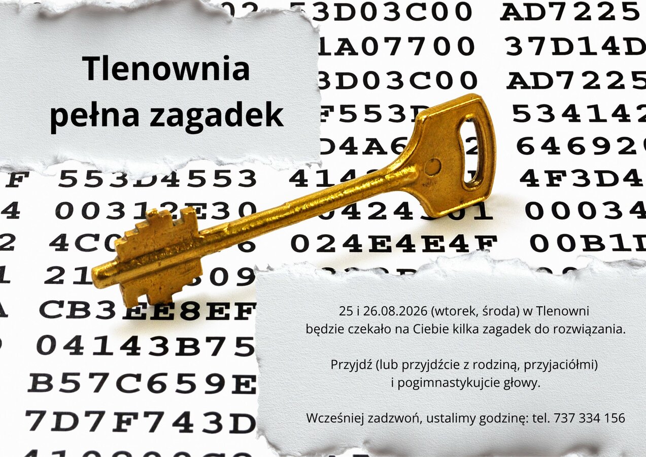 Tlenownia pełna zagadek