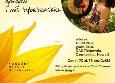 Zakończenie lata przy dźwiękach gongów i mis tybetańskich