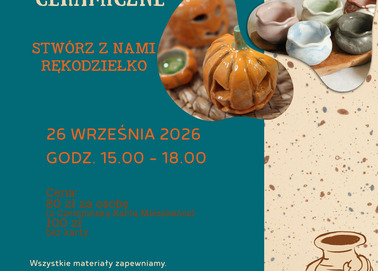 Stwórz z nami rękodziełko. Warsztaty ceramiczne