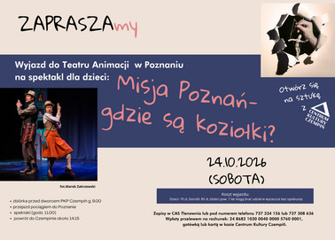 Wyjazd do Teatru Animacji 