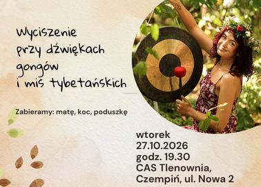 Wyciszenie przy dźwiękach mis i gongów tybetańskich
