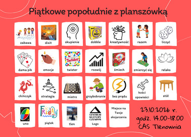 Piątkowe popołudnie z planszówką